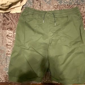 Olive Green Boys Ralph Lauren Shorts